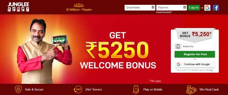 earn money from junglee rummy