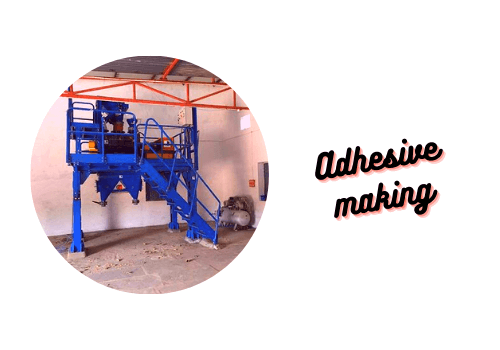 Adhesive making