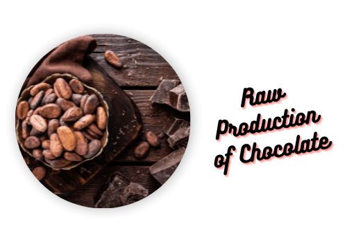 Raw Production of Chocolate