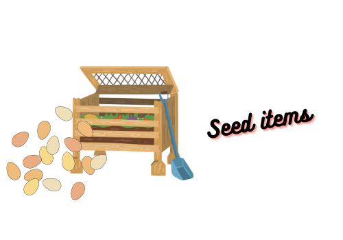 Seed items