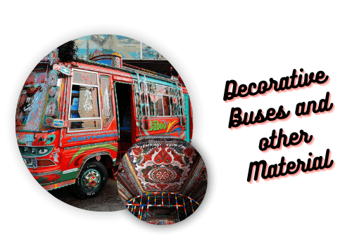 Decorative Buses and other Material