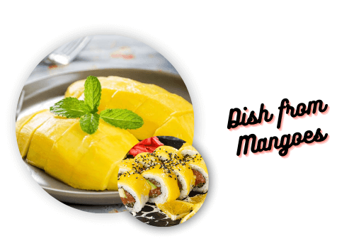 Dish from Mangoes