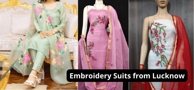 Embroidery Suits from Lucknow