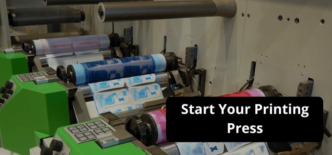 Start Your Printing Press