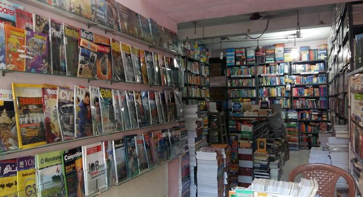 book shop pondicherry