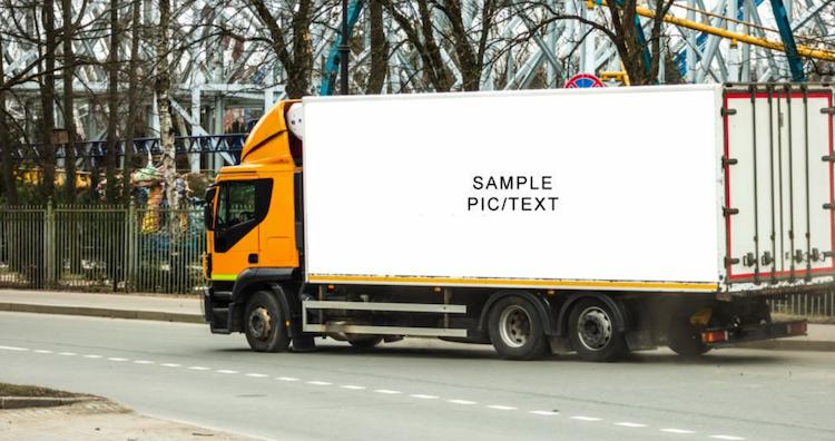 Start advertising on trucks