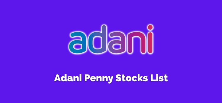 Adani Penny Stocks List