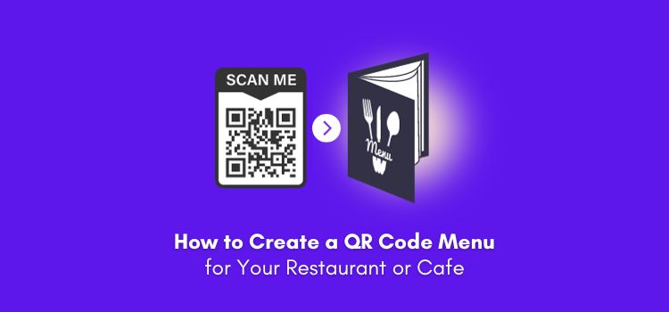 QR code menus for restaurants