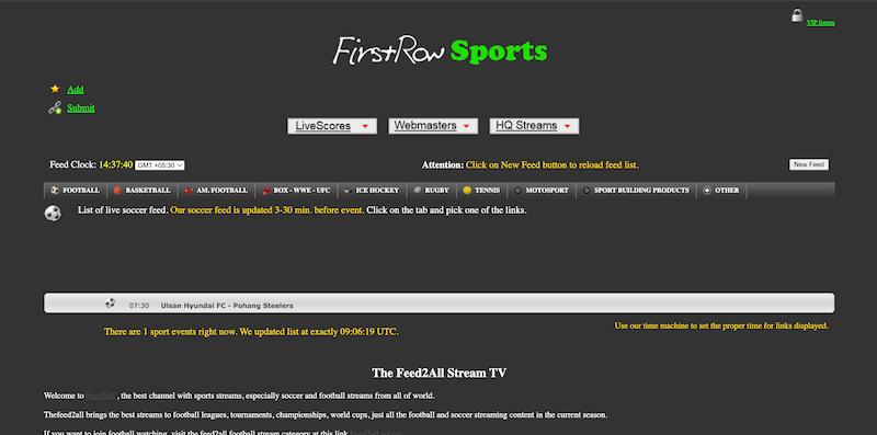 FirstRow Sports