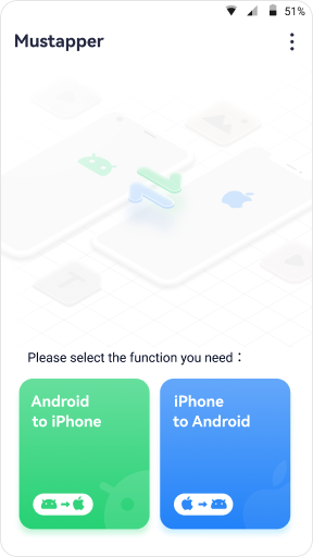 iphone to android option