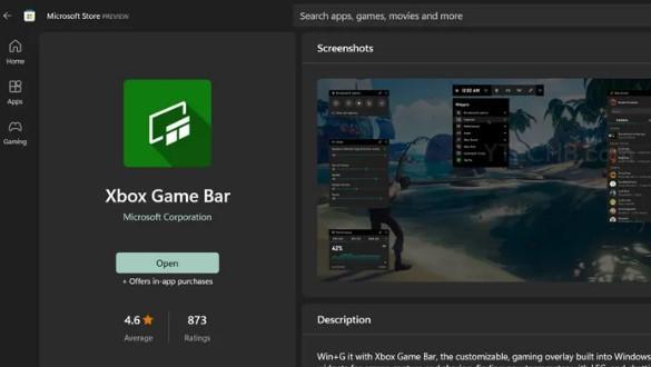 xbox game bar